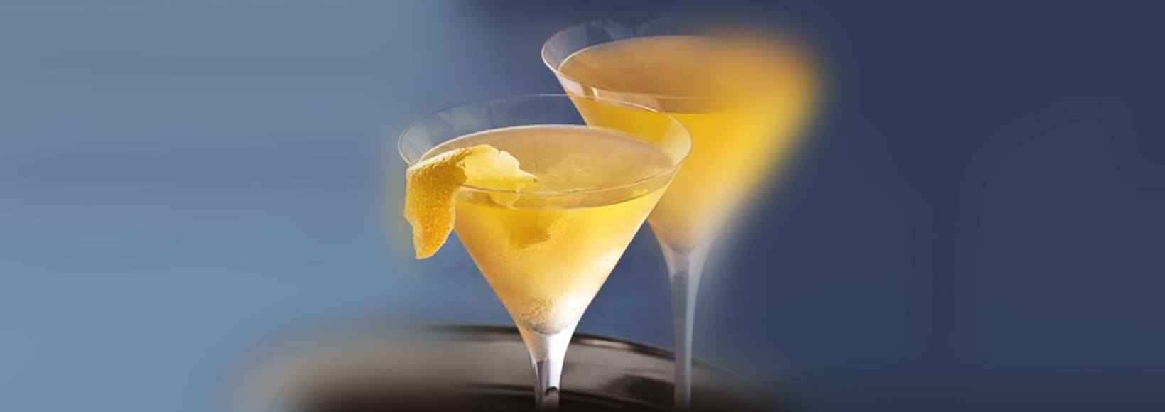 Mid-Summer Martini Cocktail