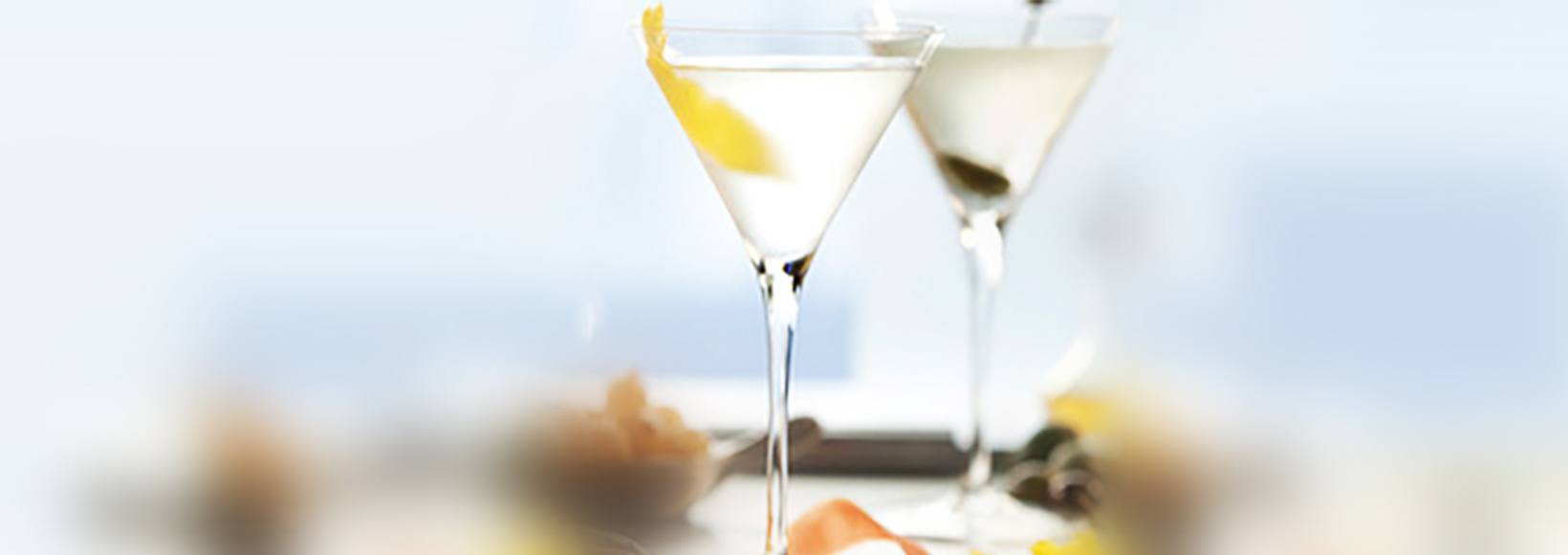 Wet Martini Cocktail