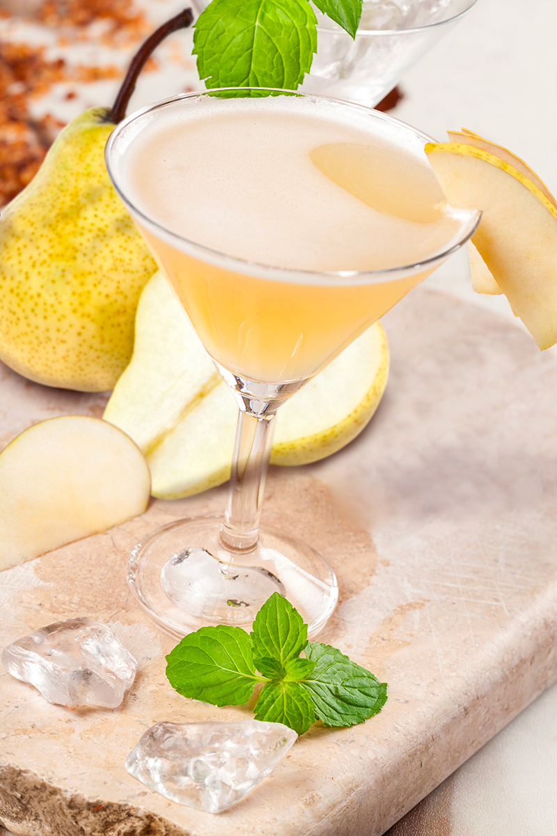 Pear Tree Martini Cocktail