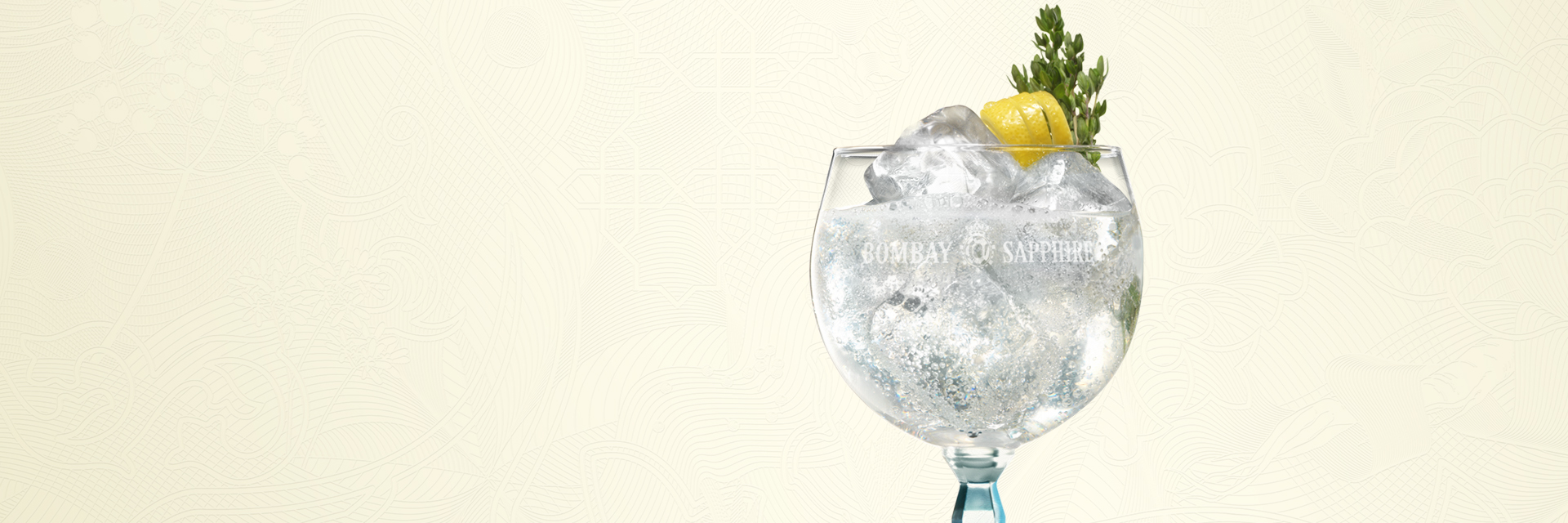 BOMBAY SAPPHIRE LEMON & THYME TWIST