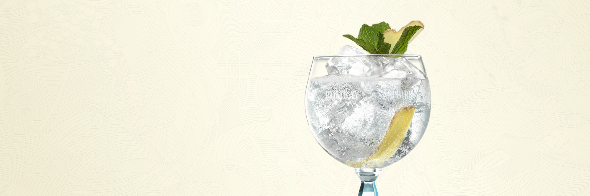 BOMBAY SAPPHIRE MINT & GINGER TWIST