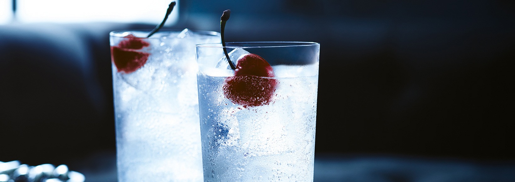 Cherry Noir Collins