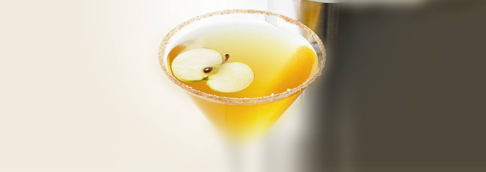 Apple Crisp Martini Cocktail